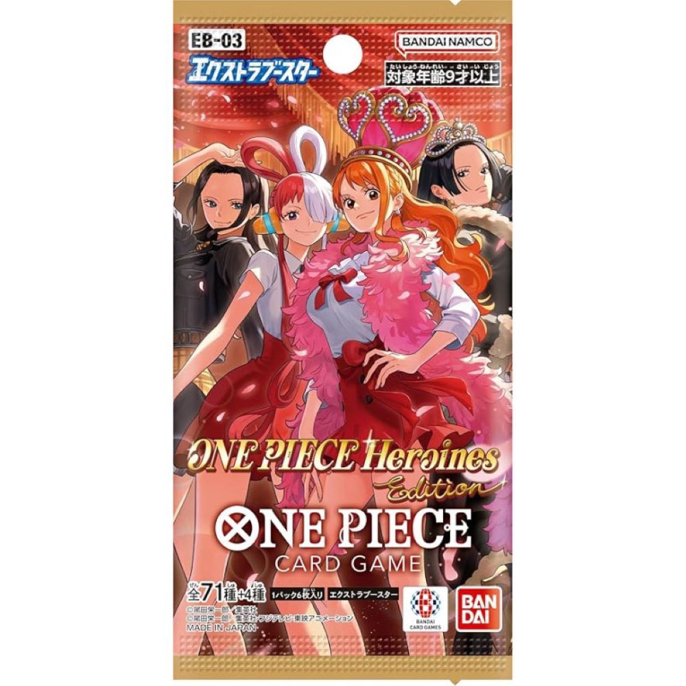 One Piece TCG: Japanese Heroines Edition Booster Box [EB-03]
